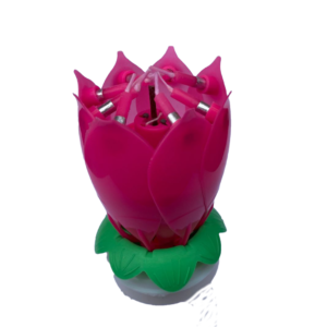 Vela flor de loto