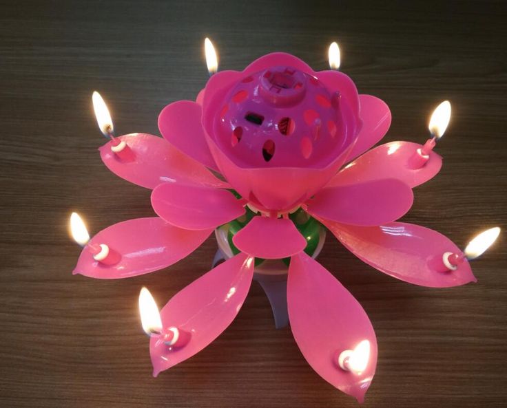Vela flor de loto - Imagen 2